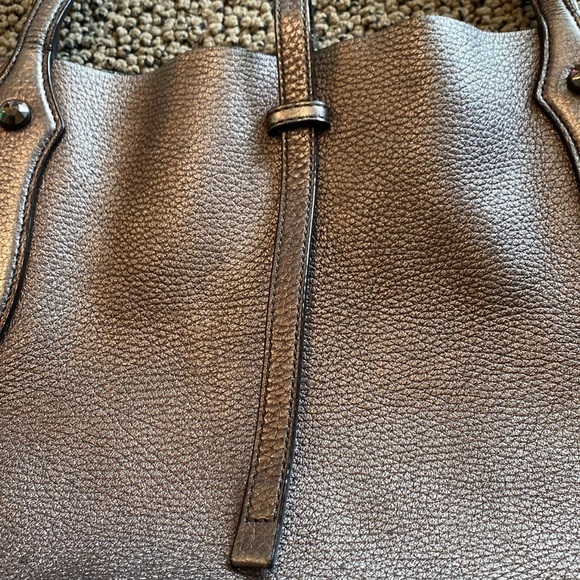 Annabel Ingall Gray Shoulder/Tote Bag in GUC - Picture 4 of 14